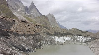 In particolare da sponde del Miage, 'a causa delle temperature'