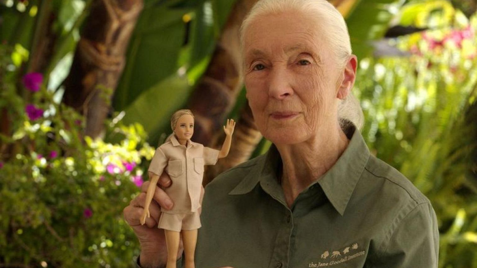 Primatologist Jane Goodall gets Barbie doll in her likeness
