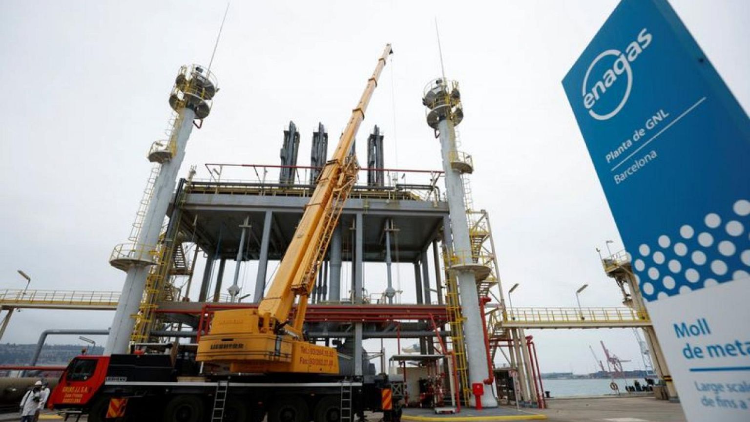 Enagas says LNG backlog at Spanish ports has eased