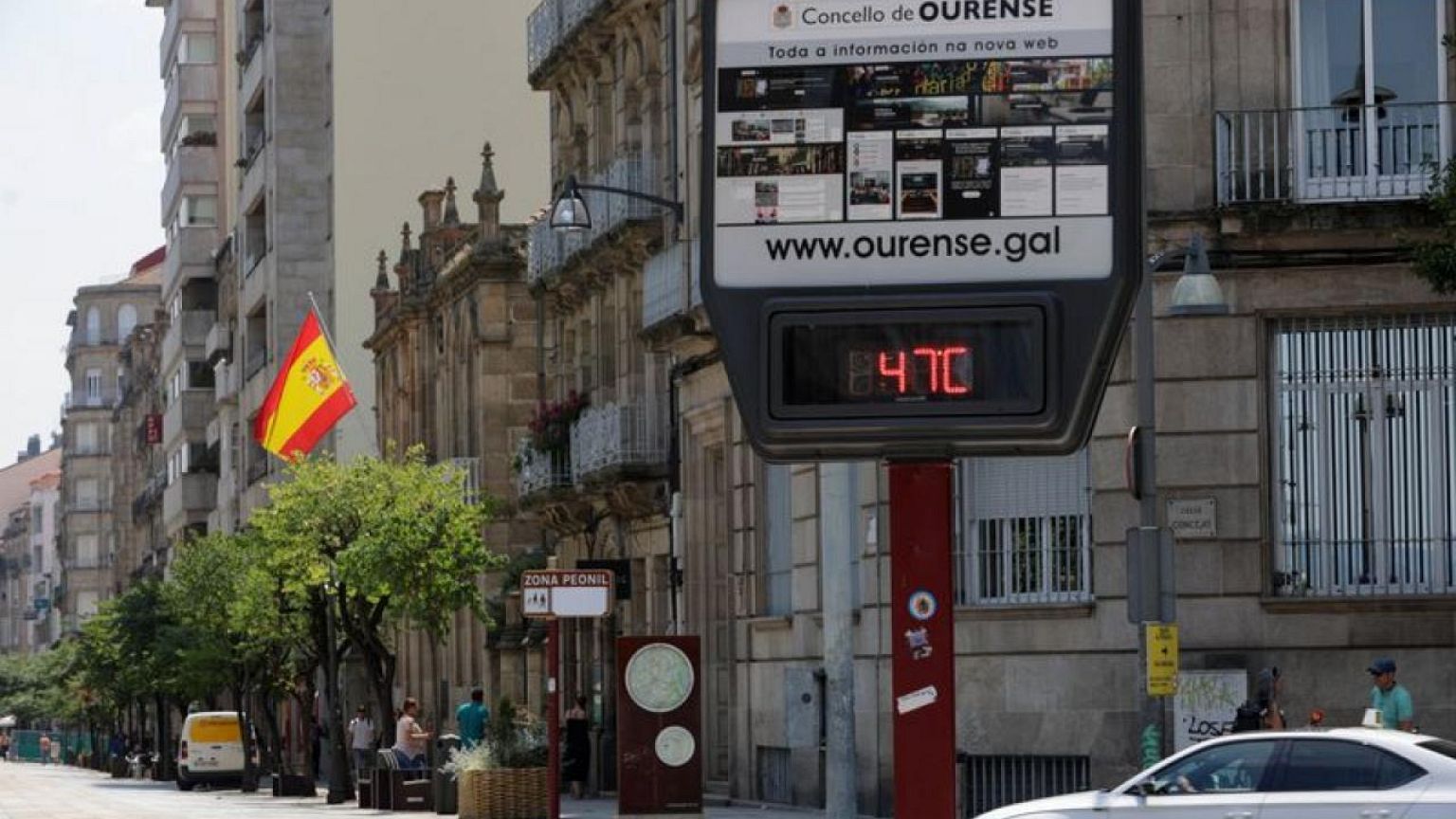 Portugal and Spain swelter in heatwave, wildfire risk grows