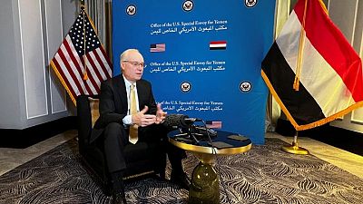 U.S. urges end to port attacks in Yemen, envoy visits region -statement U.S. urges end to port attacks in Yemen, envoy visits region -statement