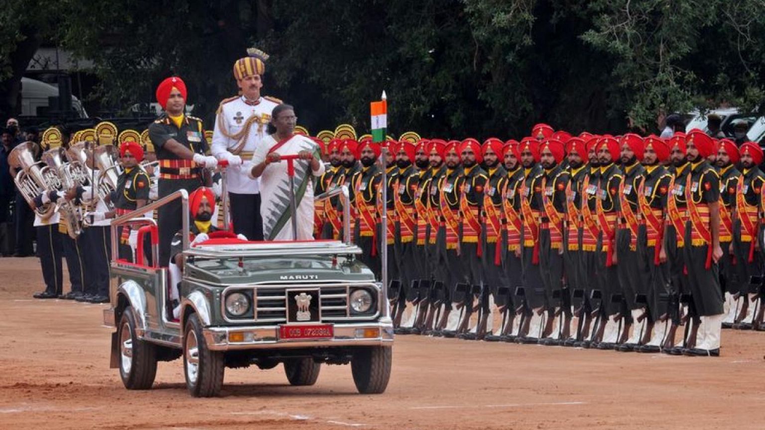 Poor in India can dream, says its first tribal president