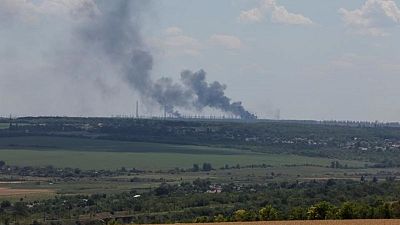 El destino de la segunda central eléctrica de Ucrania pende de un hilo tras el avance ruso