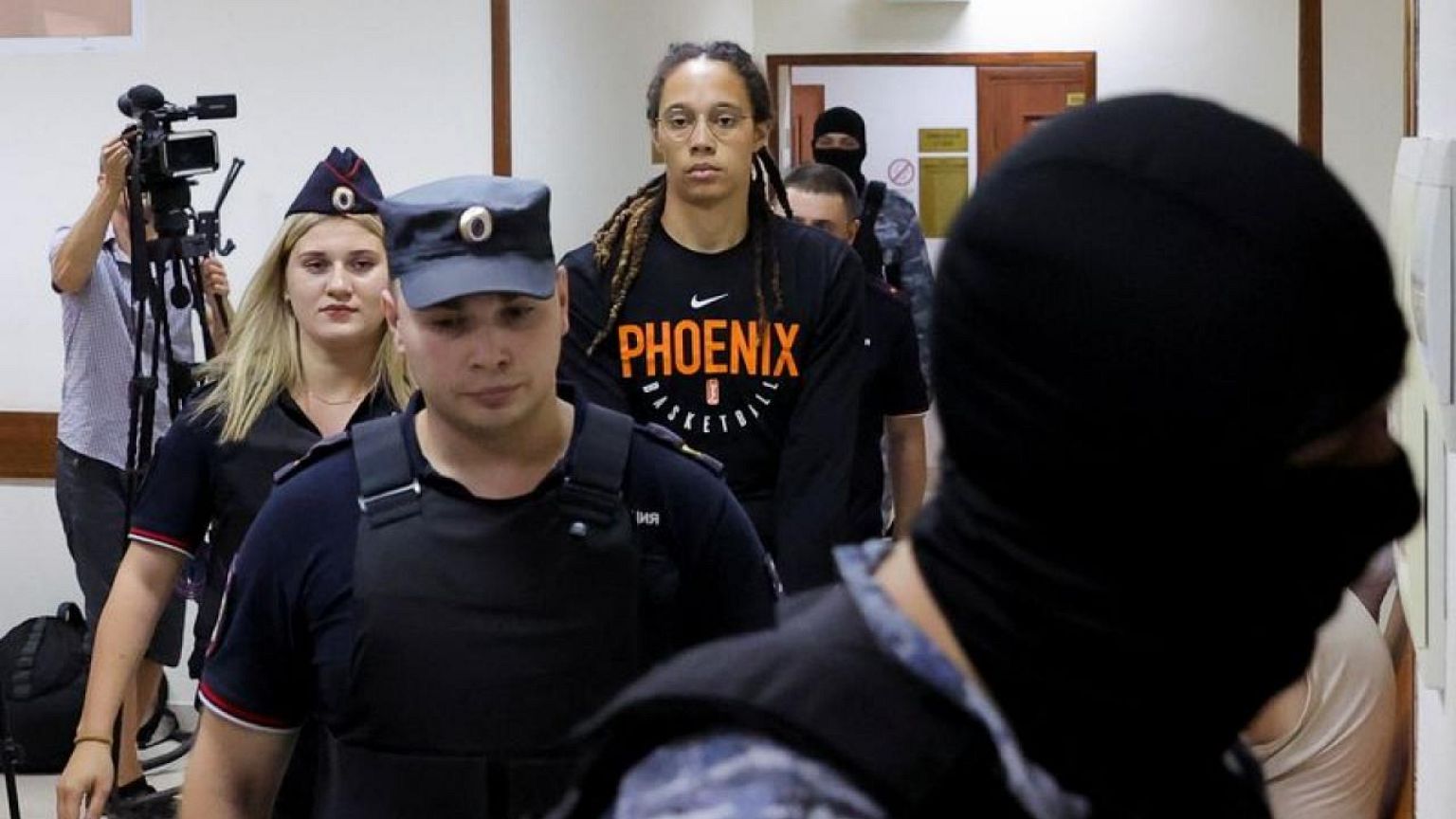 Brittney Griner testifies at her drugs trial in Russia