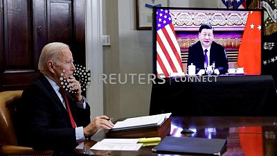 Xi dice a Biden que EEUU debe respetar el principio de "una sola China" sobre Taiwán
