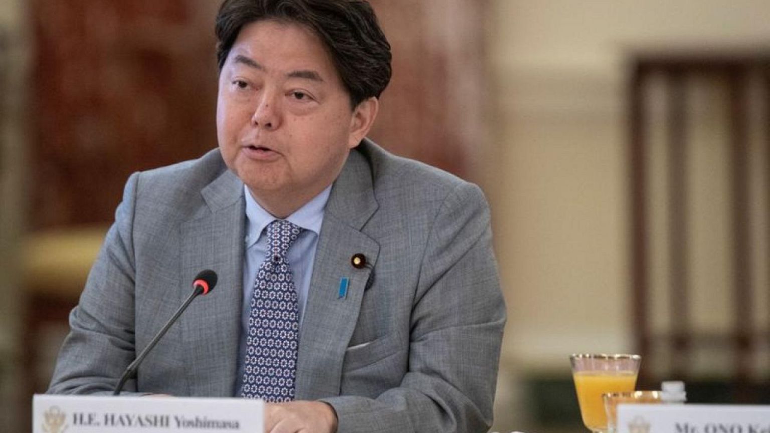 Japan's Hayashi says 'logic of brute force' gaining traction in Indo-Pacific