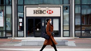 HSBC pretax profit falls 15% in first-half