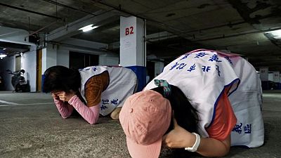 Desde estaciones de metro hasta centros comerciales, Taiwán prepara sus refugios antiaéreos