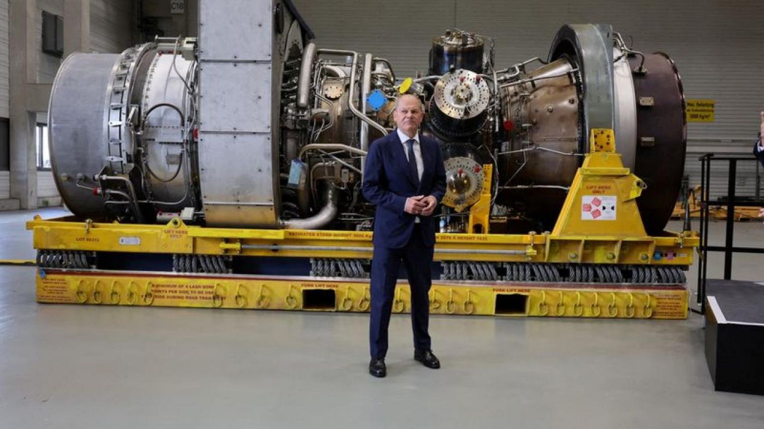 'The turbine works': Germany's Scholz points finger at Russia in energy row