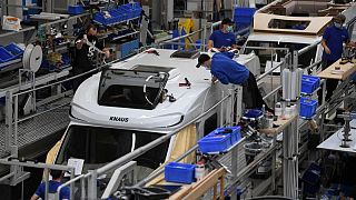 Los pedidos industriales alemanes caen menos de lo previsto