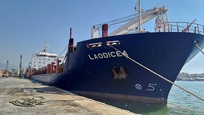 سفينة سورية محملة بالحبوب تغادر لبنان رغم اتهامات أوكرانيا بأن الشحنة مسروقة