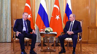Putin y Erdogan acuerdan impulsar la cooperación y algunos pagos en rublos por el gas