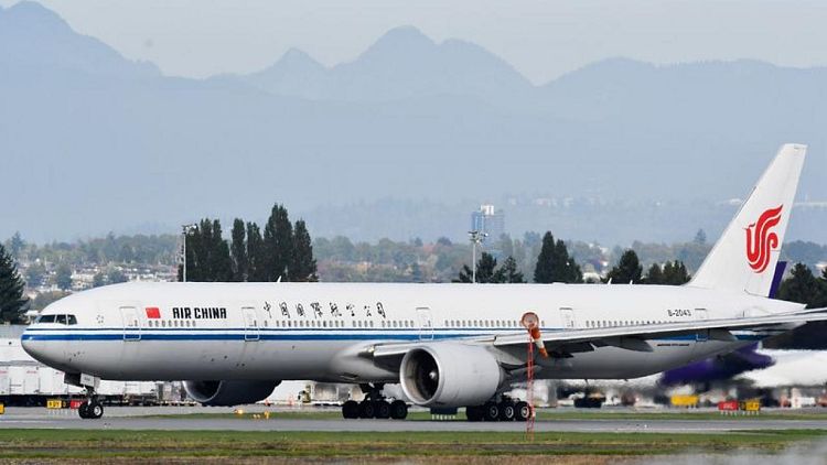 China y Reino Unido acuerdan reanudar los vuelos directos de pasajeros -embajada británica