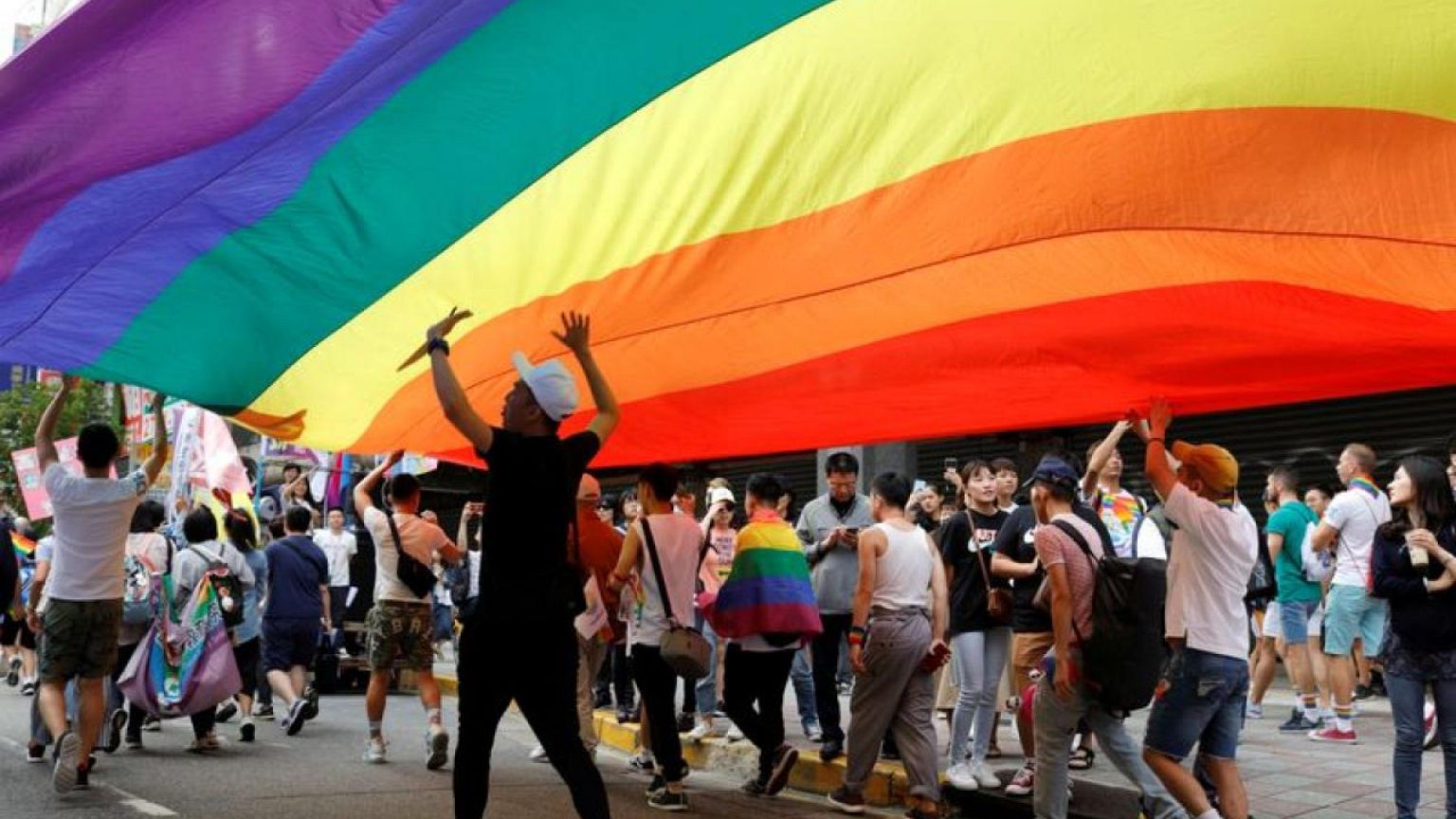 Taiwan blames politics for cancellation of global Pride event