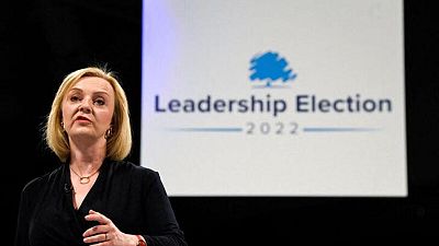 Liz Truss lleva 22 puntos de ventaja en carrera para ser próxima primera ministra británica: sondeo Liz Truss lleva 22 puntos de ventaja en carrera para ser próxima primera ministra británica: sondeo