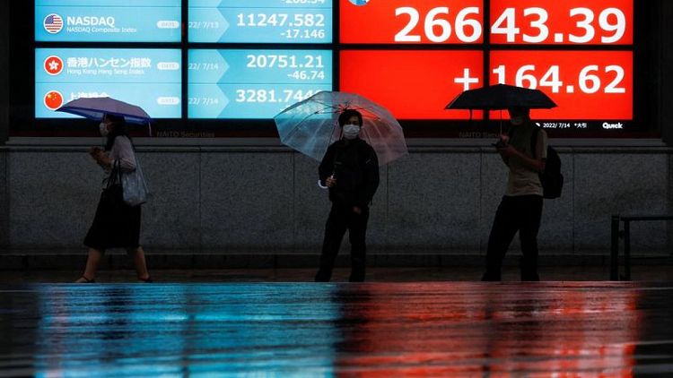 تراجع الأسهم اليابانية على خلفية بيانات التضخم الأمريكية