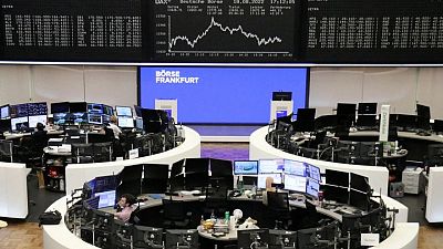 الأسهم الأوروبية تنخفض بفعل مخاوف الركود