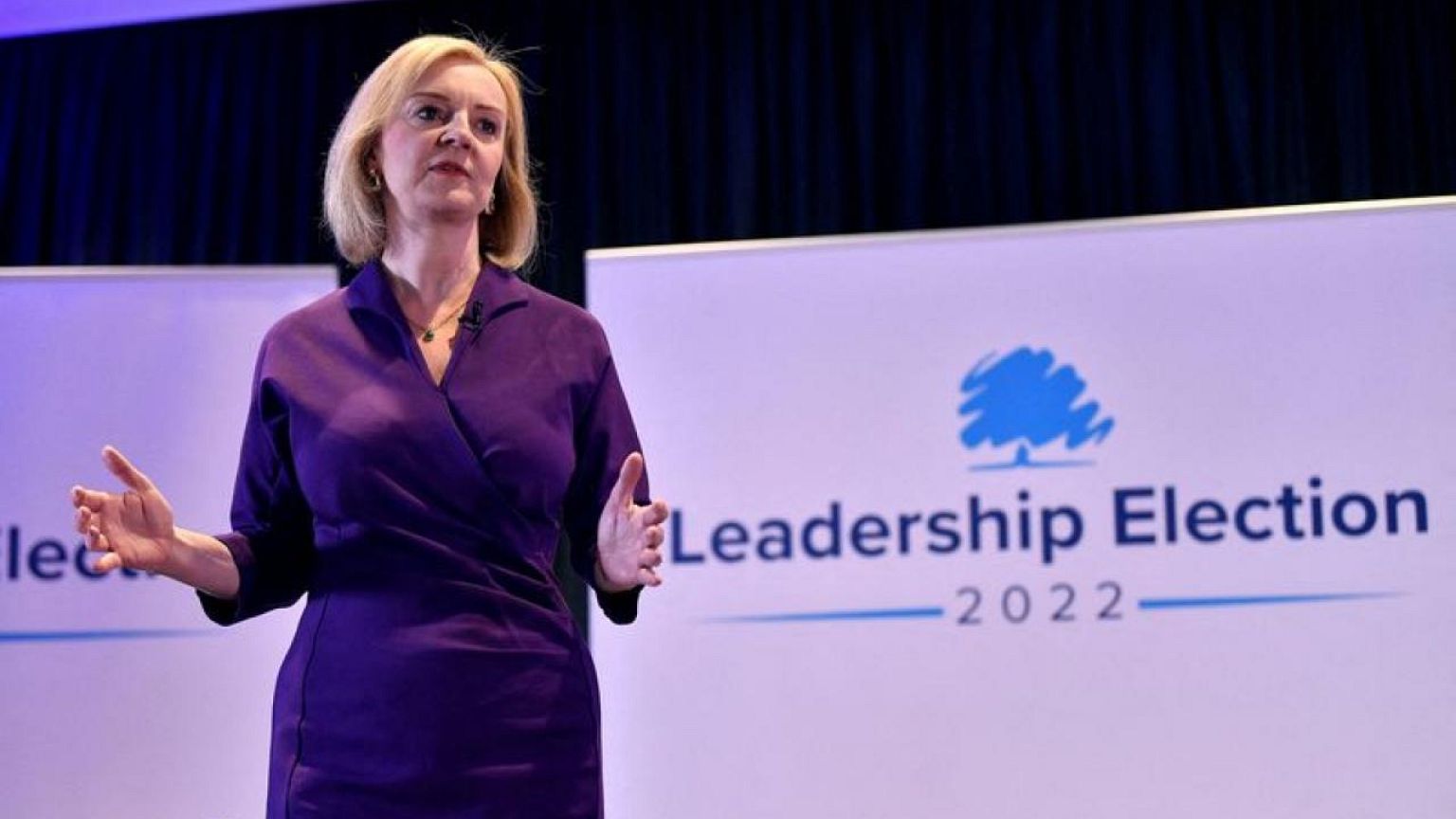 UK's Liz Truss says defining mission will be reviving the economy