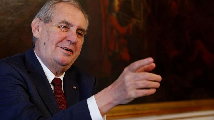 Czech president: will appoint new members of central bank board on Dec. 14
