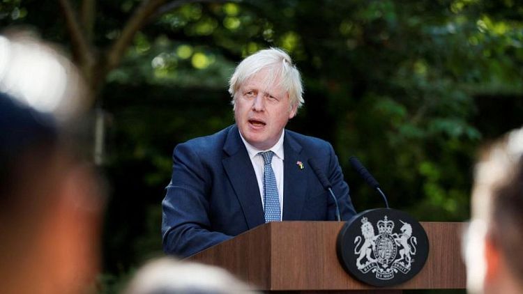 UK PM Johnson pledges more military aid for Ukraine during visit to Kyiv