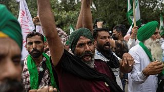 Los agricultores indios retoman las protestas en Nueva Deli