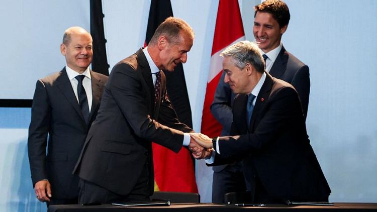 Volkswagen, Mercedes-Benz team up with Canada in battery materials push