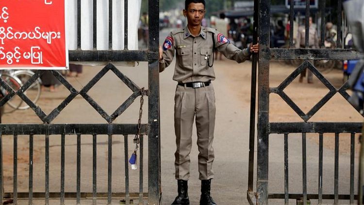 Britain's former Myanmar envoy detained in Yangon