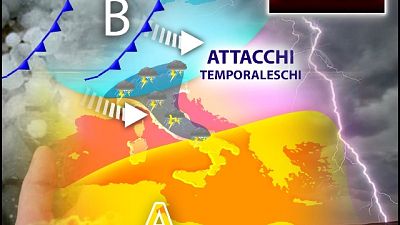 In arrivo una serie di fronti perturbati. Stabili le temperature In arrivo una serie di fronti perturbati. Stabili le temperature