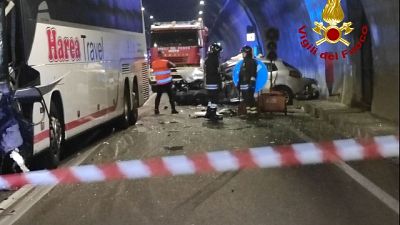 Sulla statale 50 ad Arsiè, viadotto ancora bloccato Sulla statale 50 ad Arsiè, viadotto ancora bloccato