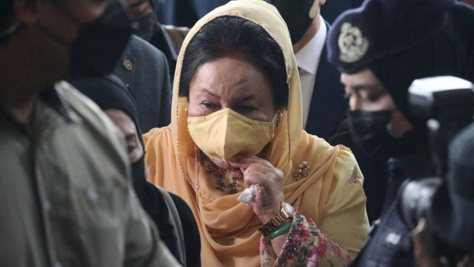 Malaysia's former first lady Rosmah sentenced to 10 years in jail for graft