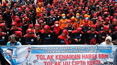 مصحح-احتجاجات في مدن إندونيسيا رفضا لرفع أسعار الوقود