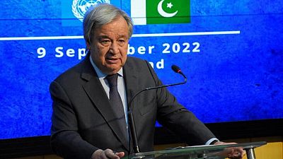 "Crisis global, respuesta global": jefe de la ONU pide apoyo por inundaciones en Pakistán