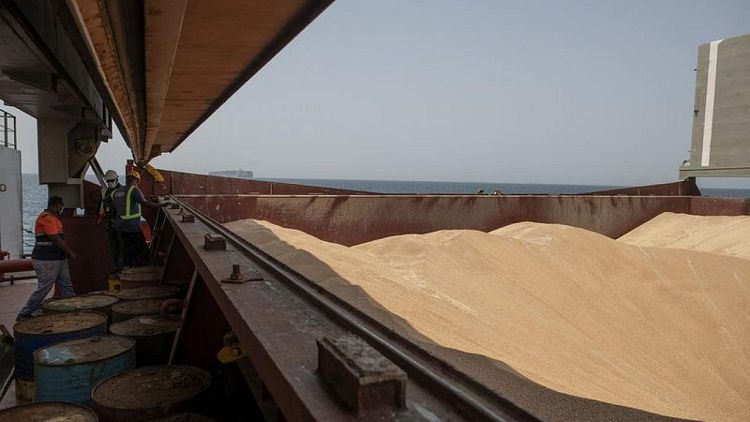 Ukraine's grain exports accelerate in Sept following grain deal -ministry