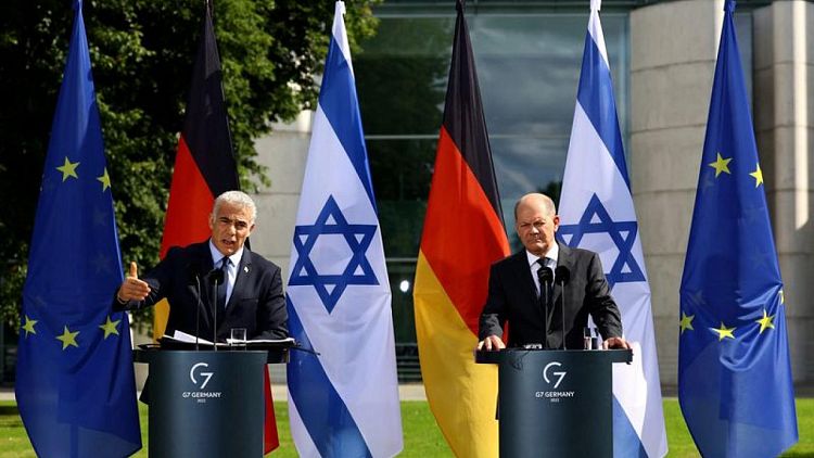 Israel to help bolster German air defence - Scholz, Lapid