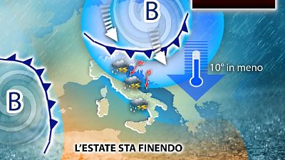 Aria fredda da Scandinavia, minime quasi invernali in città Nord Aria fredda da Scandinavia, minime quasi invernali in città Nord
