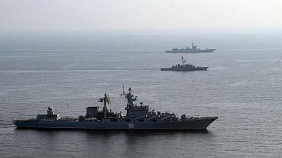 Rusia dice que su armada participa en patrullas conjuntas con China en el Pacífico