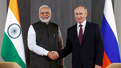 بوتين يقول لمودي إنه يتفهم مخاوف الهند بشأن الصراع في أوكرانيا