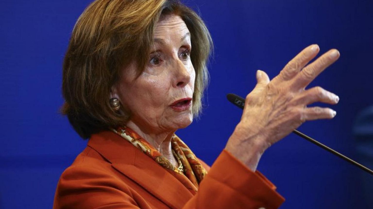 In Russia's backyard, Pelosi condemns Azerbaijan's attacks on Armenia