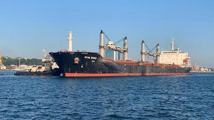Un barco de la ONU sale de Ucrania con trigo para Etiopía: ministerio