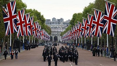 Reino Unido y el mundo se preparan para dar el último adiós a la reina Isabel