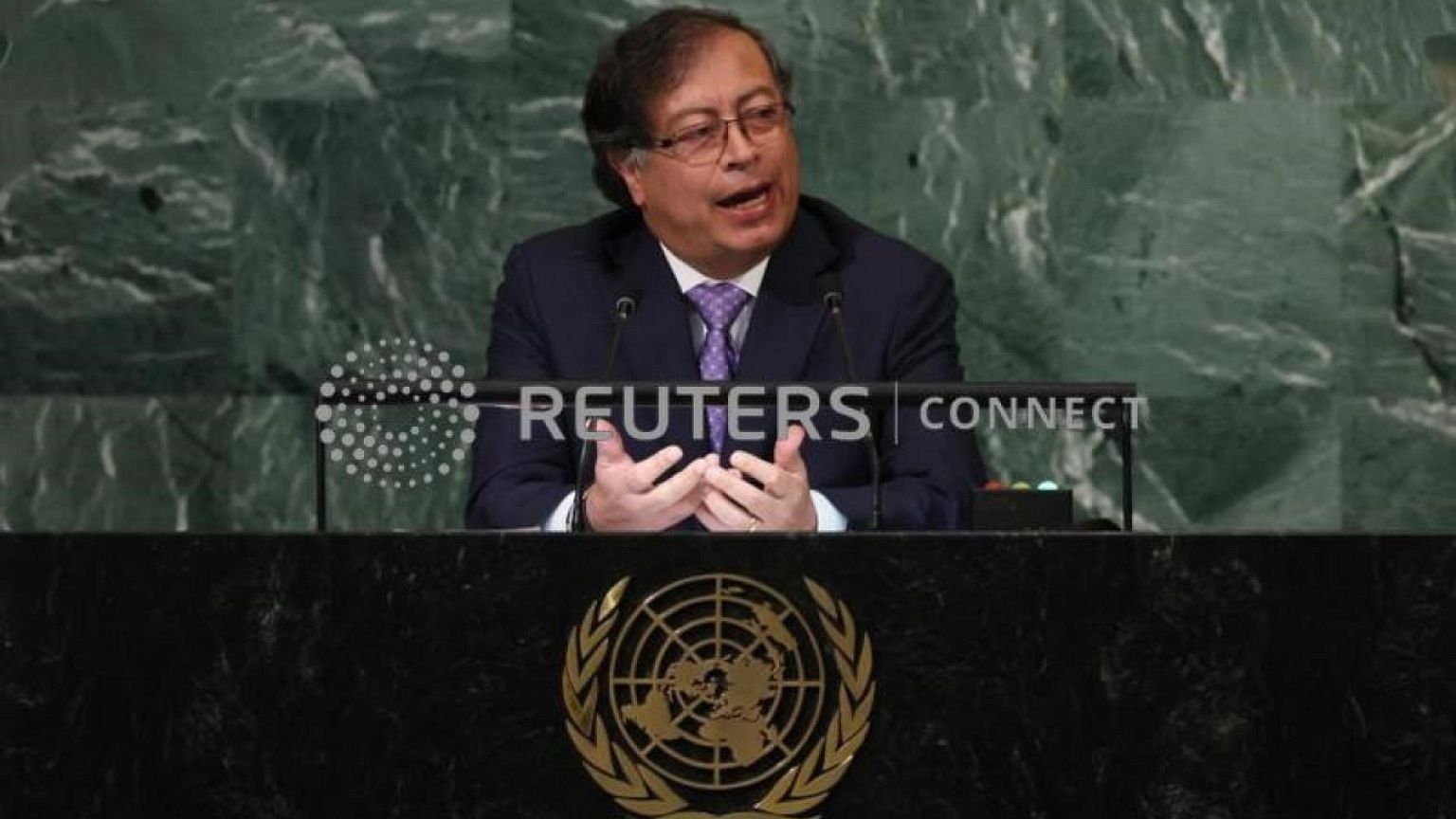 Desde la ONU, presidente de Colombia llama a Latinoamérica a unirse para acabar con guerra antidrogas