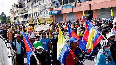 Sindicatos Ecuador exigen pago de deuda a la seguridad social