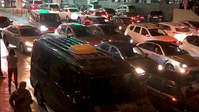 Algunos rusos se precipitan hacia la frontera tras la orden de movilización