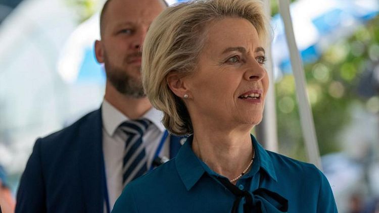EU's von der Leyen delivers veiled warning to Italy's right wing