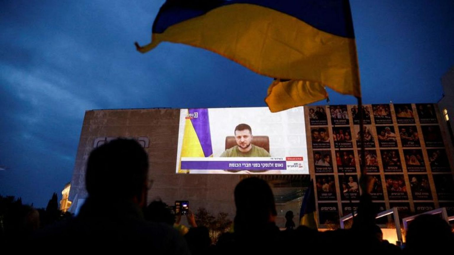 Zelenski se muestra sorprendido por el hecho de que Israel no entregue armas a Ucrania