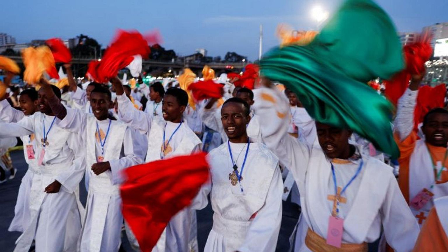 Shadow of war hangs over Ethiopia's Meskel festival celebrations