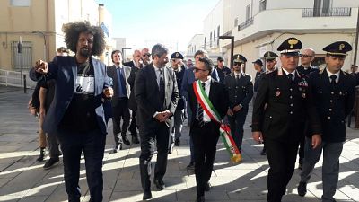 Presidente della Camera incontra alcuni superstiti Presidente della Camera incontra alcuni superstiti