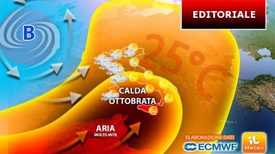 Aumento temperature specie al Centrosud e sulle Isole maggiori Aumento temperature specie al Centrosud e sulle Isole maggiori