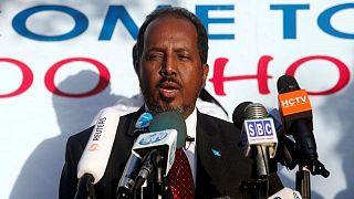 الرئيس الصومالي حسن شيخ محمد