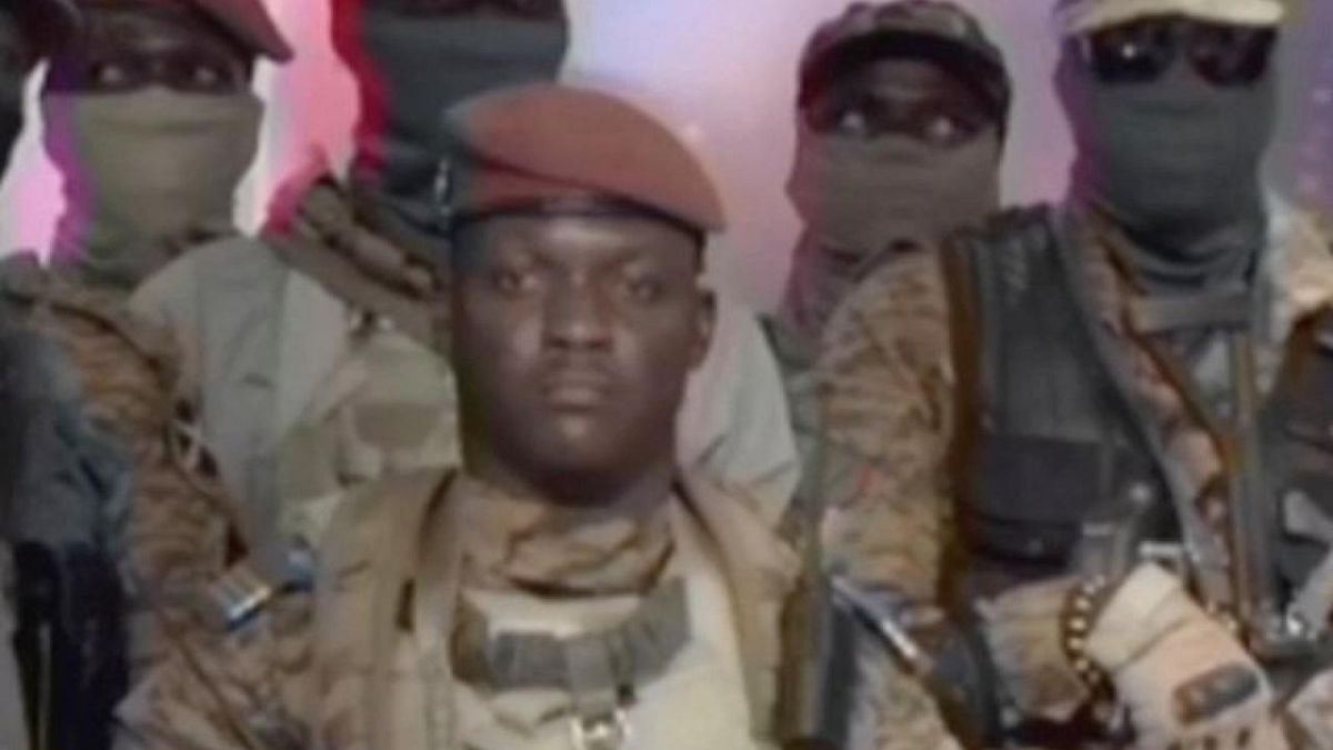 Burkina Faso's self-declared military leader says "situation is under